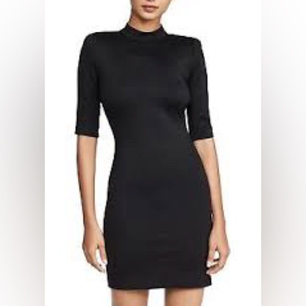 Alice + Olivia Elegant Black Mini Dress